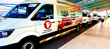 space shuttle bus vechicle