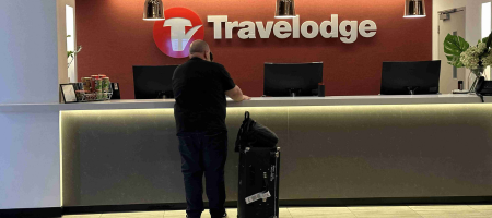 Travelodge counter